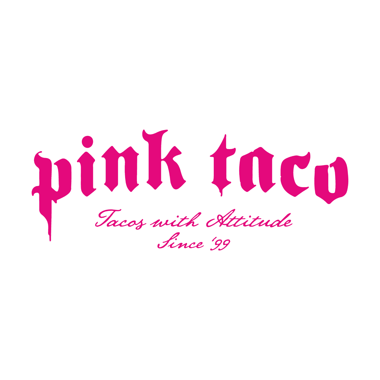 Pink Taco's logo