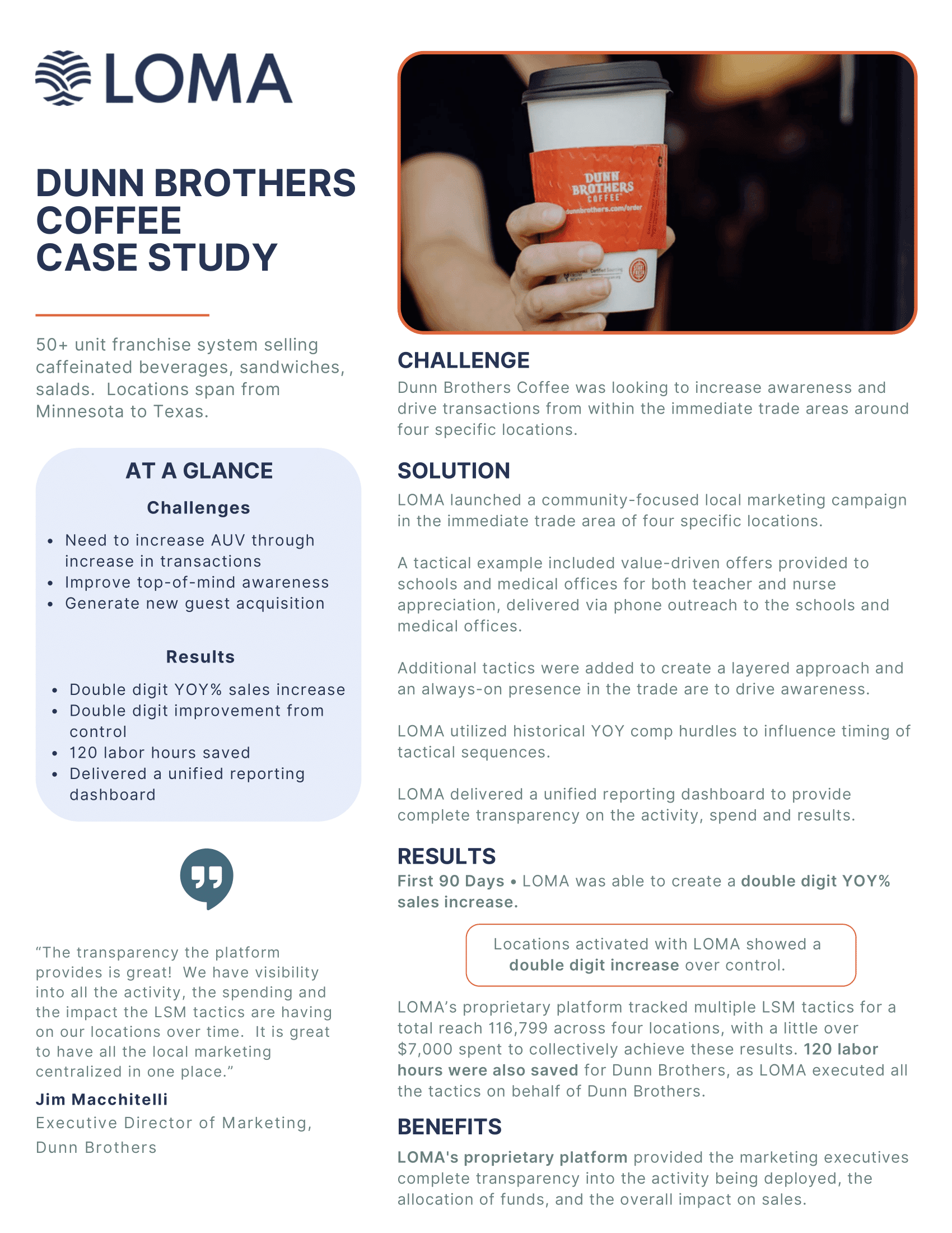 Dunn Brothers case study